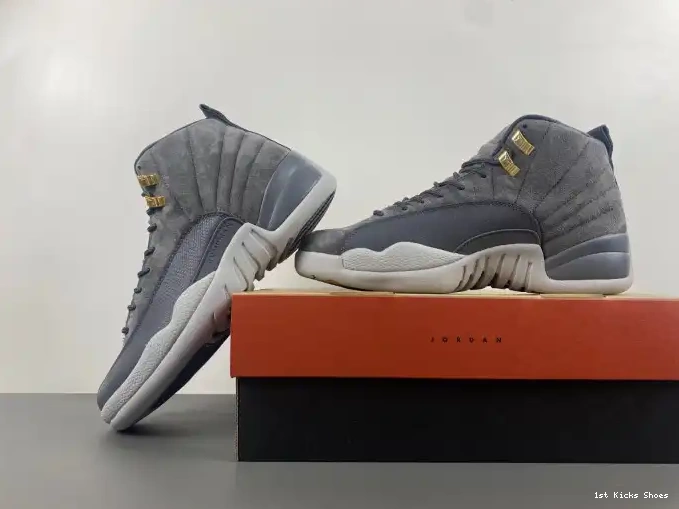 1st Kicks Shoes 130690-005 JORDAN 12 AIR mens RETRO 